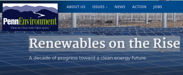 Renewables on the Rise &lt; Penn Envt